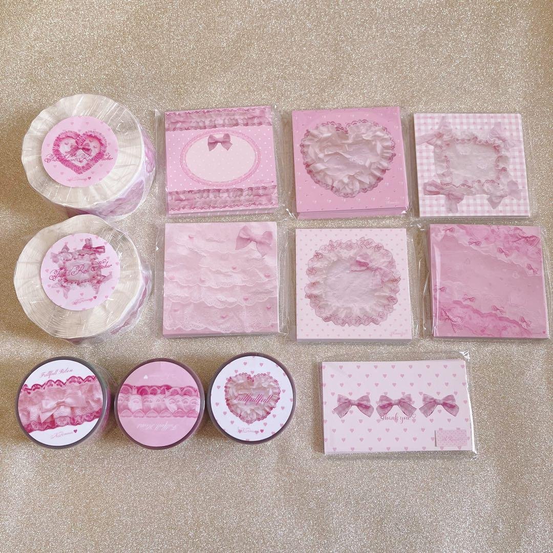 週末限定値下げaromantic様 新作 ロールシールPETテープ メモ カード ♡aromantic メモ シール♡ ARomanticさん ロールシール・テープ・メモ